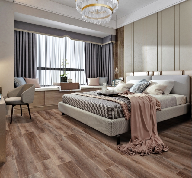 SPC ламинат "CronaFloor" Wood 4V Дуб Охрид (1200*180*4 мм) — купить в Ульяновске