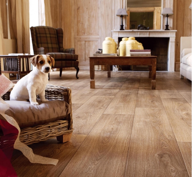 SPC ламинат "CronaFloor" Wood 4V Дуб Монтара (1200*180*4 мм) — купить в Ульяновске