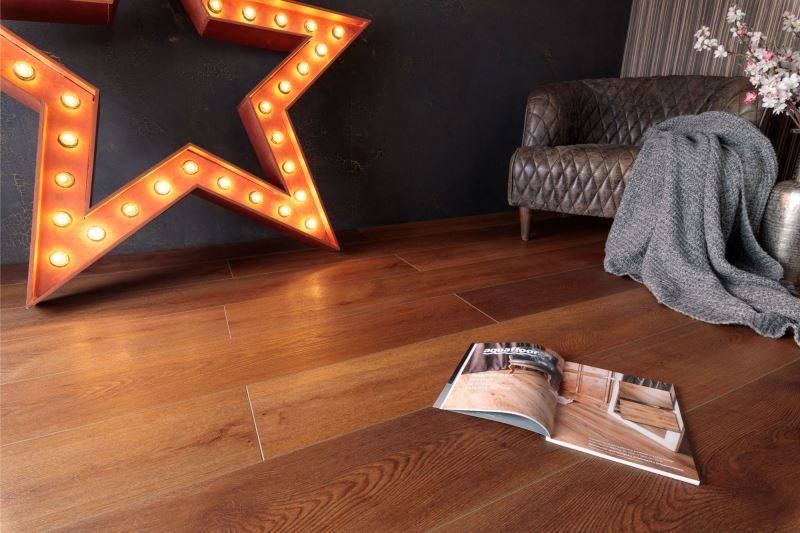 Замковая ПВХ плитка "Aquafloor" AF8026XXL (1800*228*8 мм) — купить в Ульяновске