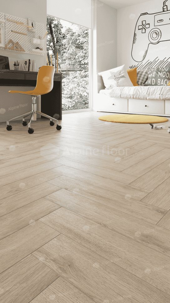 Виниловый ламинат "Alpine Floor" Parquet Light Дуб Медия (600*125*4 мм) — купить в Ульяновске