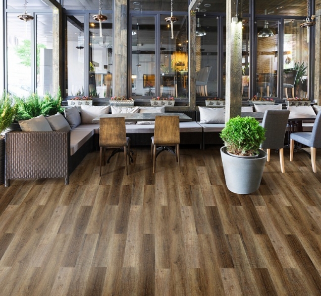 SPC ламинат "CronaFloor" Wood 4V Дуб Чак (1200*180*4 мм) — купить в Ульяновске