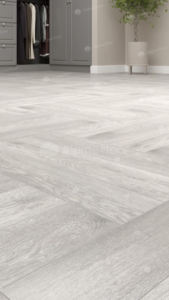 Виниловая плитка "Alpine Floor" Parquet LVT Дуб Полис (590*118*2,5 мм) — купить в Ульяновске
