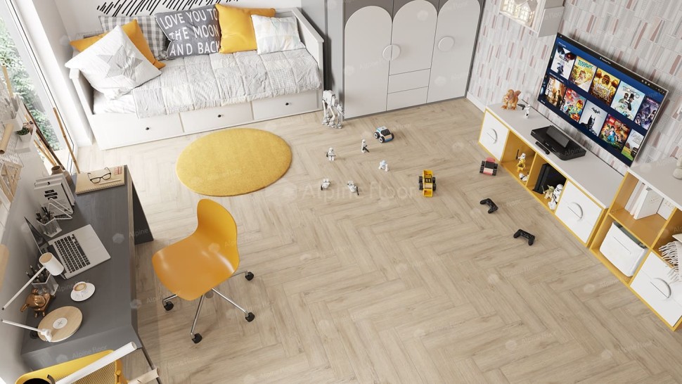 Виниловая плитка "Alpine Floor" Parquet LVT Дуб Медия (590*118*2,5 мм) — купить в Ульяновске