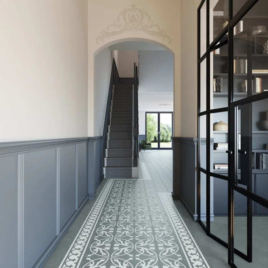 Кварцвиниловая плитка "Invictus" Victorian Deco Smoke (229*229*2,5мм) — купить в Ульяновске