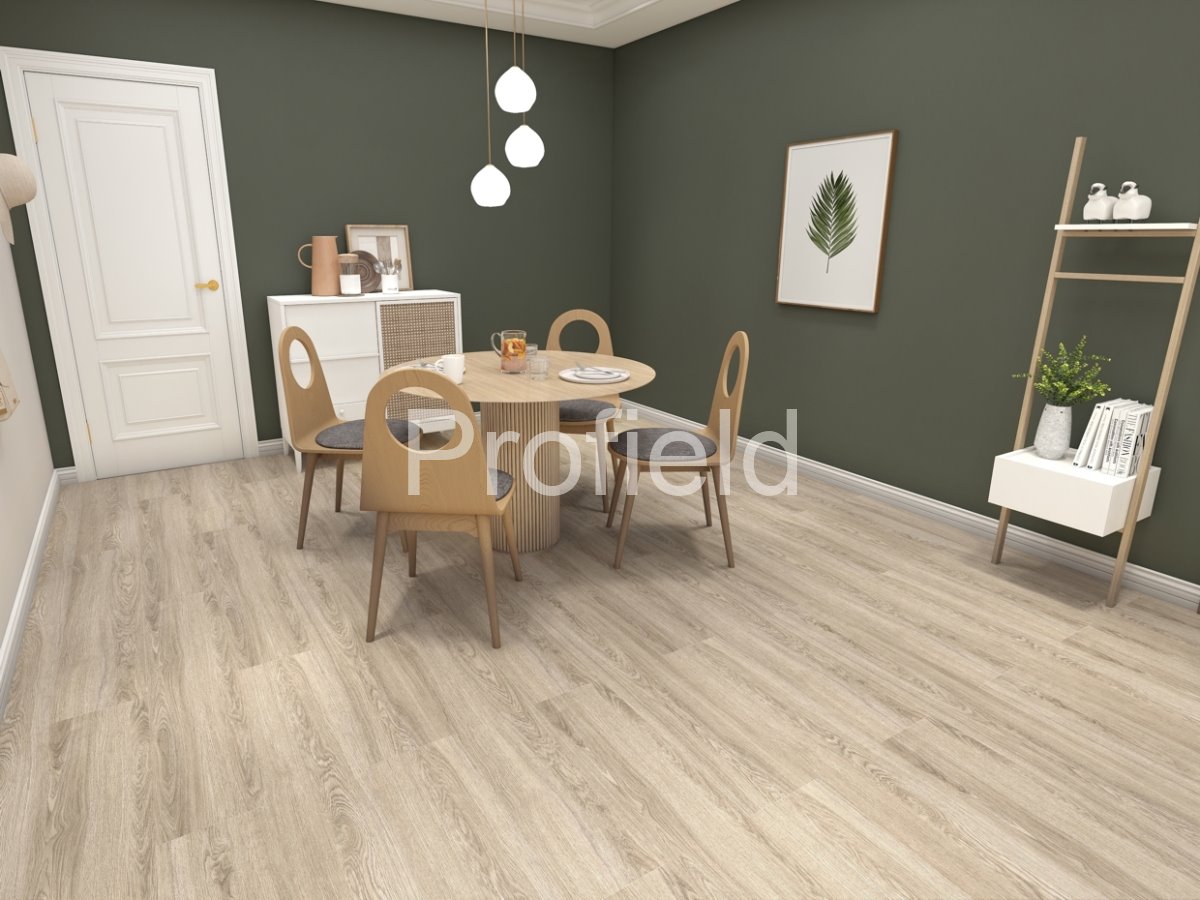 HSPC ламинат "Profield" Дуб Светлый (1200*228*5,5 мм) — купить в Ульяновске