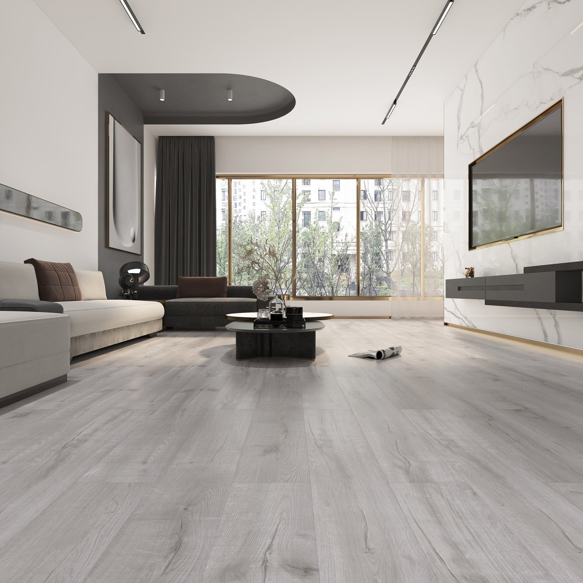 SPC ламинат "OneFloor" ЕСО 5050 (4V фаска) (1220*184*4 мм) — купить в Ульяновске