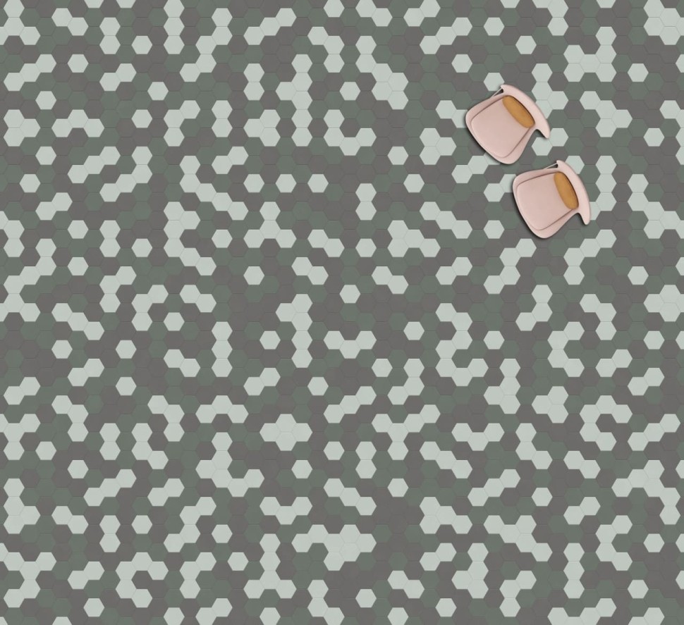 Виниловая плитка "Moduleo" Moods Hexagon 344 (226,32*196*2,5 мм) — купить в Ульяновске