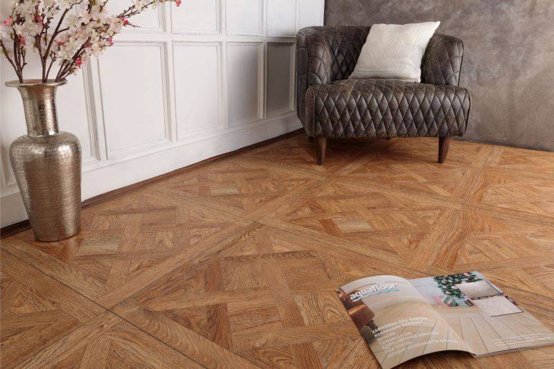 Замковая ПВХ плитка "Aquafloor" AF7004VS (600*600*7 мм) — купить в Ульяновске