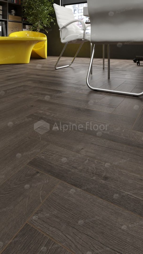 Виниловая плитка "Alpine Floor" Parquet LVT Дуб Антарес (590*118*2,5 мм) — купить в Ульяновске