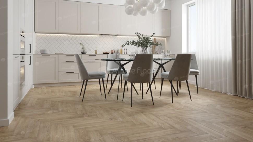 Виниловая плитка "Alpine Floor" Parquet LVT Дуб Ваниль Селект (590*118*2,5 мм) — купить в Ульяновске
