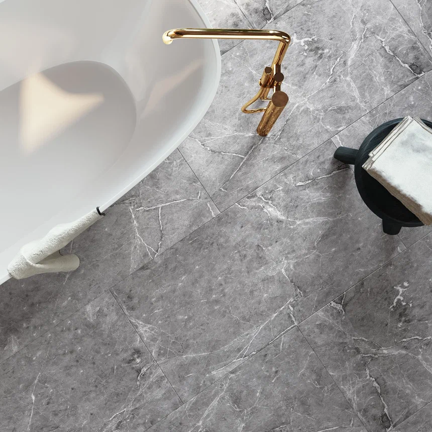 SPC ламинат "Invictus" Hudson Stone Silver (907*450*6мм) — купить в Ульяновске