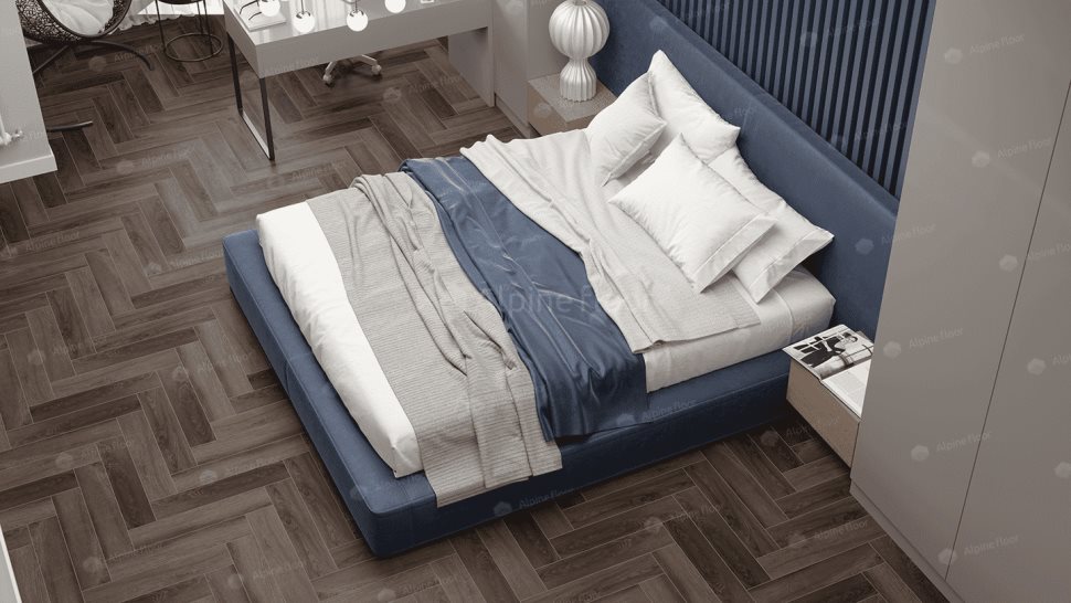 Виниловый ламинат "Alpine Floor" Parquet Light Дуб Фафнир (600*125*4 мм) — купить в Ульяновске