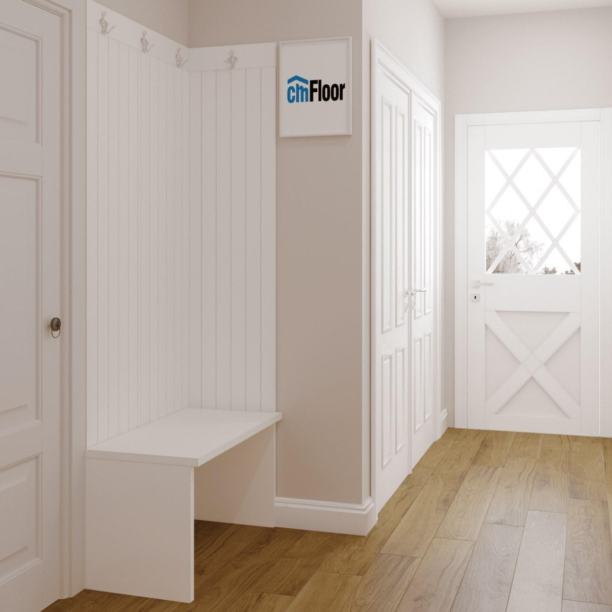 Виниловое напольное покрытие ScandiWood 04 Орех Американский (180*1220*5 мм) — купить в Ульяновске