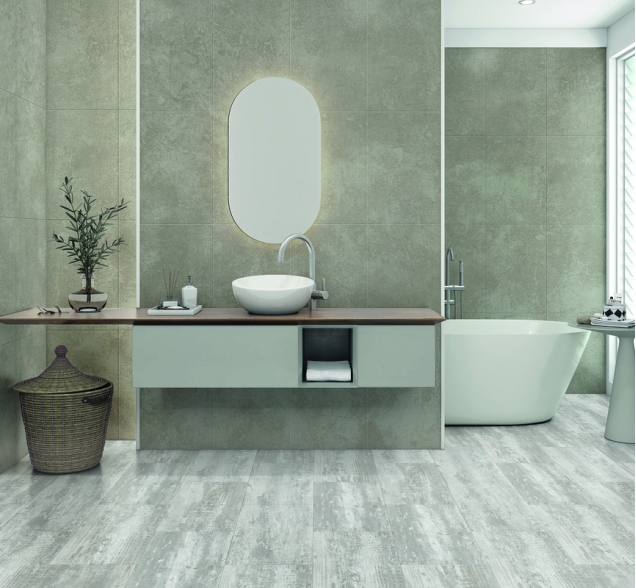 SPC ламинат "CronaFloor" Stone 4V Дублин (600*300*4 мм) — купить в Ульяновске