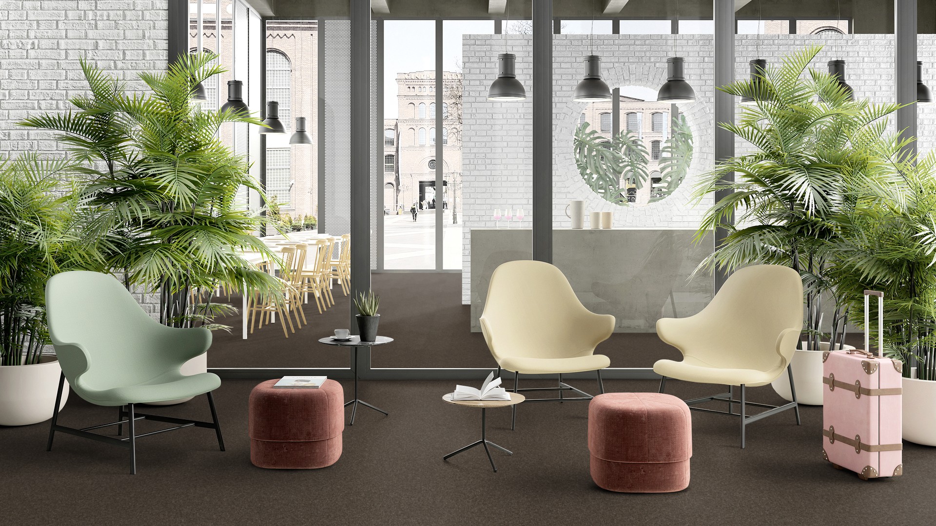 Ковровая плитка Medusa Tile 43 (500*500*5 мм) — купить в Ульяновске