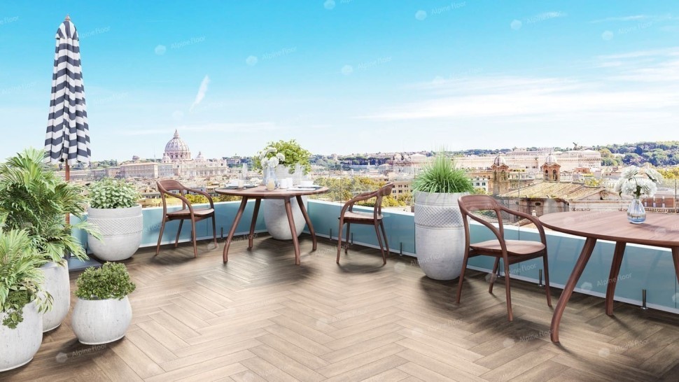 Виниловая плитка "Alpine Floor" Parquet LVT Макадамия (590*118*2,5 мм) — купить в Ульяновске