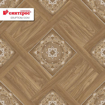Линолеум бытовой "Синтерос" Eruption Don 1 (4м) — фото и характеристики